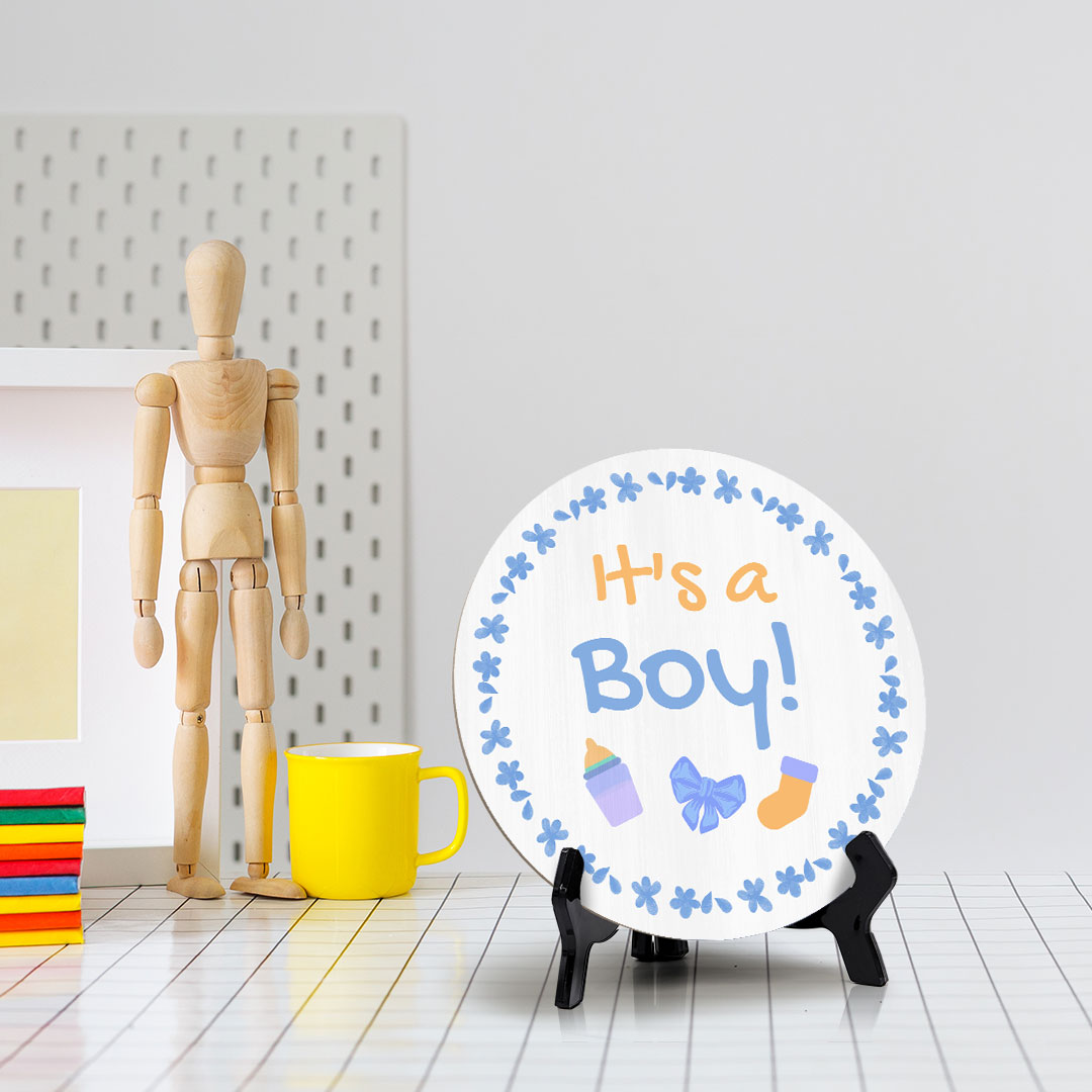 Signs ByLITA Baby Shower Decoration Circle Table Signs | Baby Party Signs - Picture 69 of 83