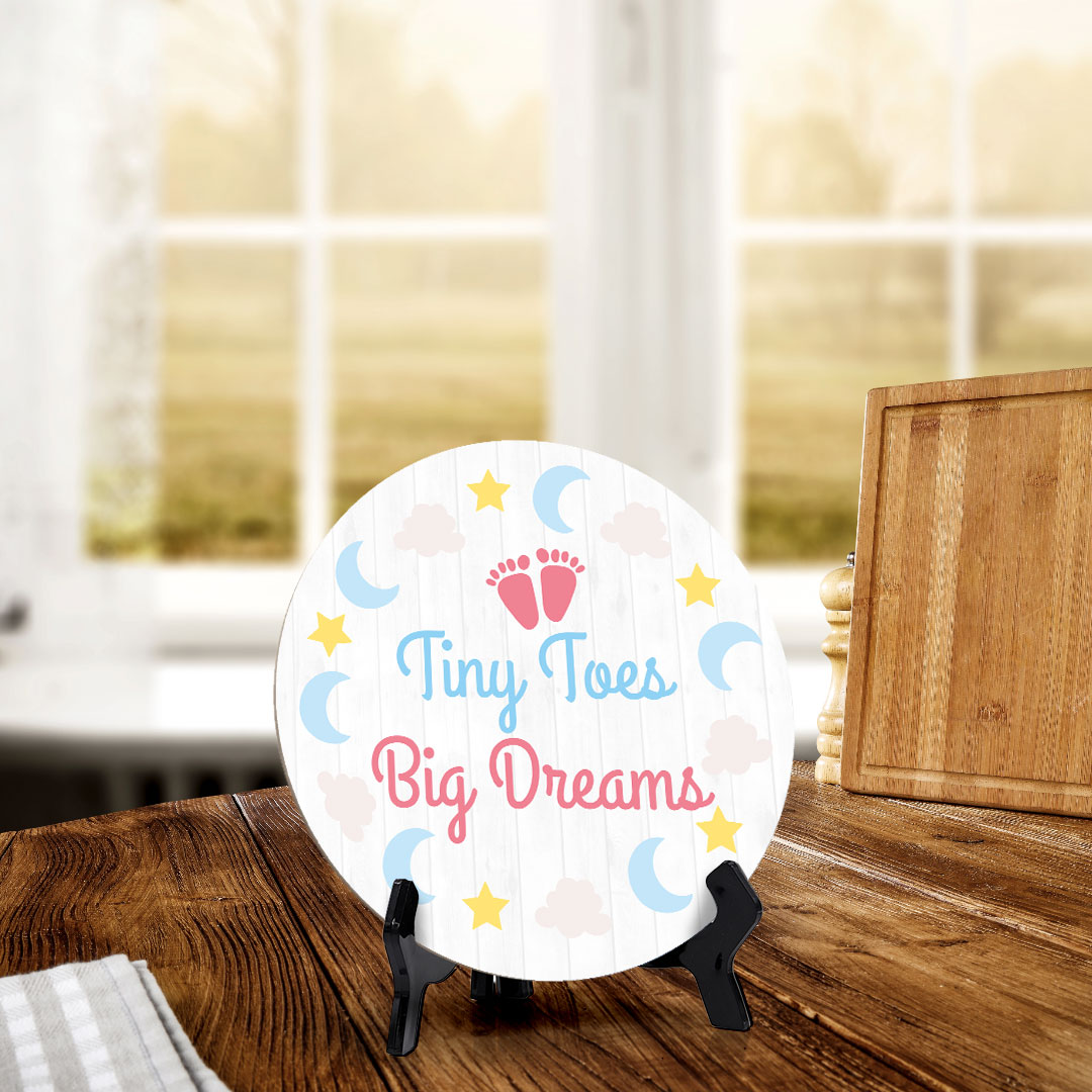 Signs ByLITA Baby Shower Decoration Circle Table Signs | Baby Party Signs - Picture 49 of 83