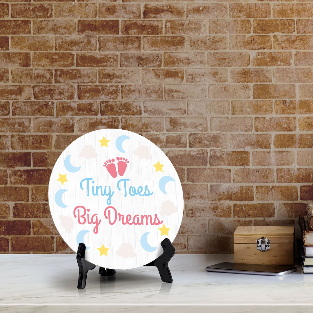 Signs ByLITA Baby Shower Decoration Circle Table Signs | Baby Party Signs - Picture 50 of 83