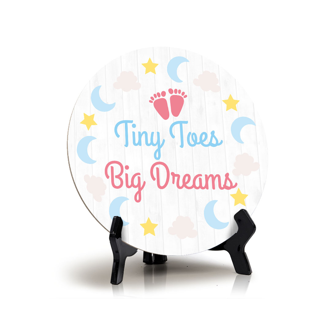 Signs ByLITA Baby Shower Decoration Circle Table Signs | Baby Party Signs - Picture 48 of 83
