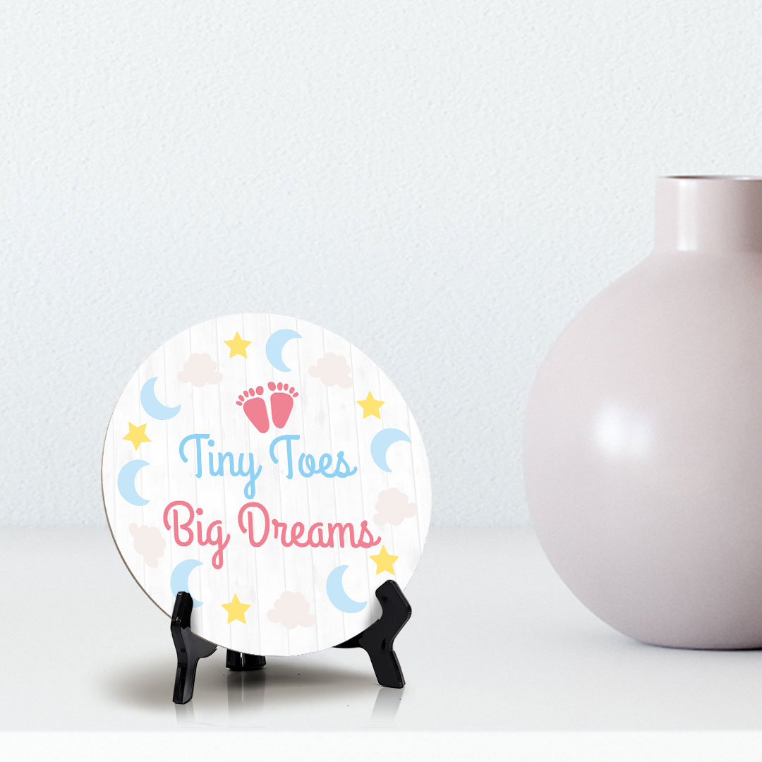 Signs ByLITA Baby Shower Decoration Circle Table Signs | Baby Party Signs - Picture 53 of 83