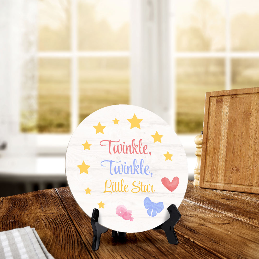 Signs ByLITA Baby Shower Decoration Circle Table Signs | Baby Party Signs - Picture 13 of 83