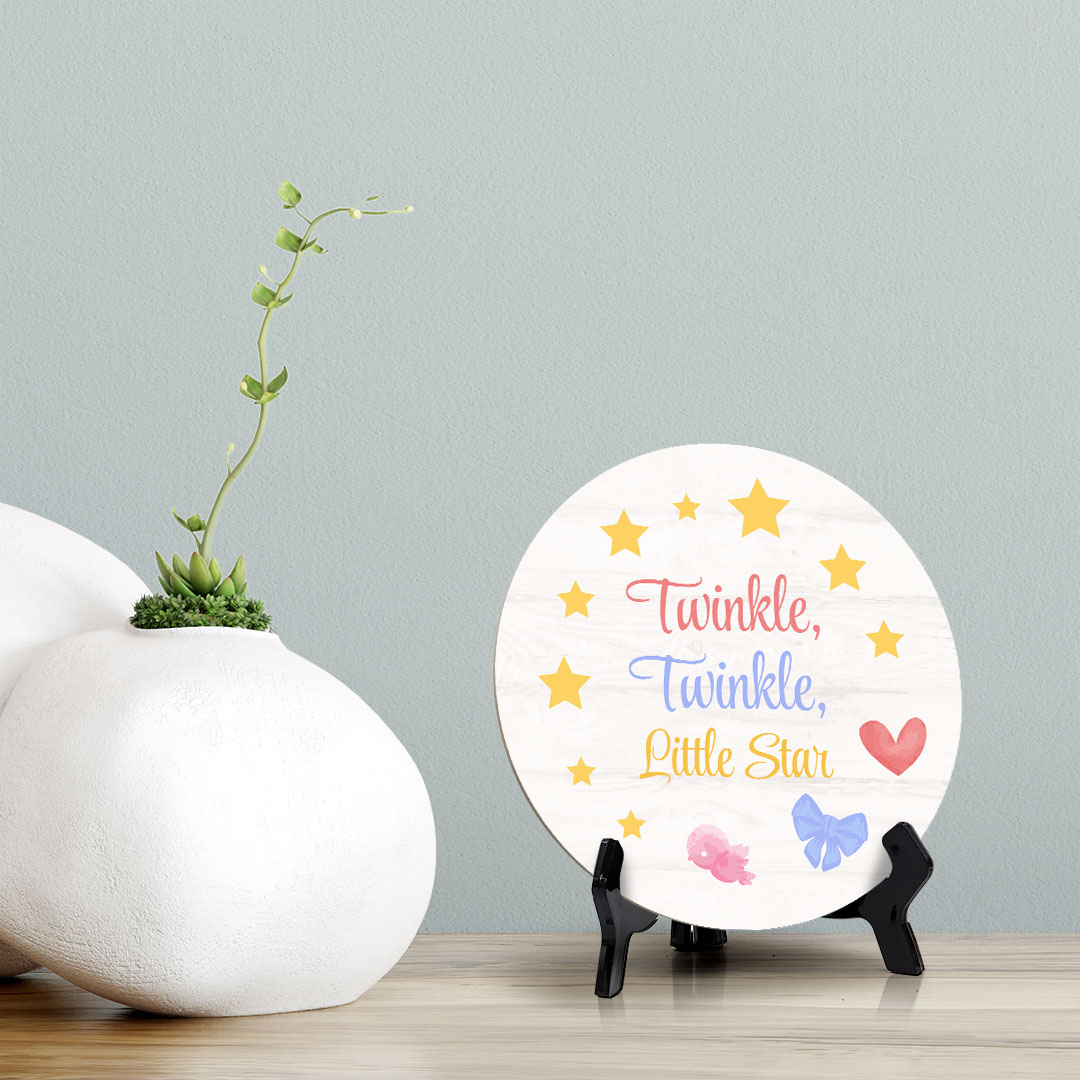 Signs ByLITA Baby Shower Decoration Circle Table Signs | Baby Party Signs - Picture 16 of 83
