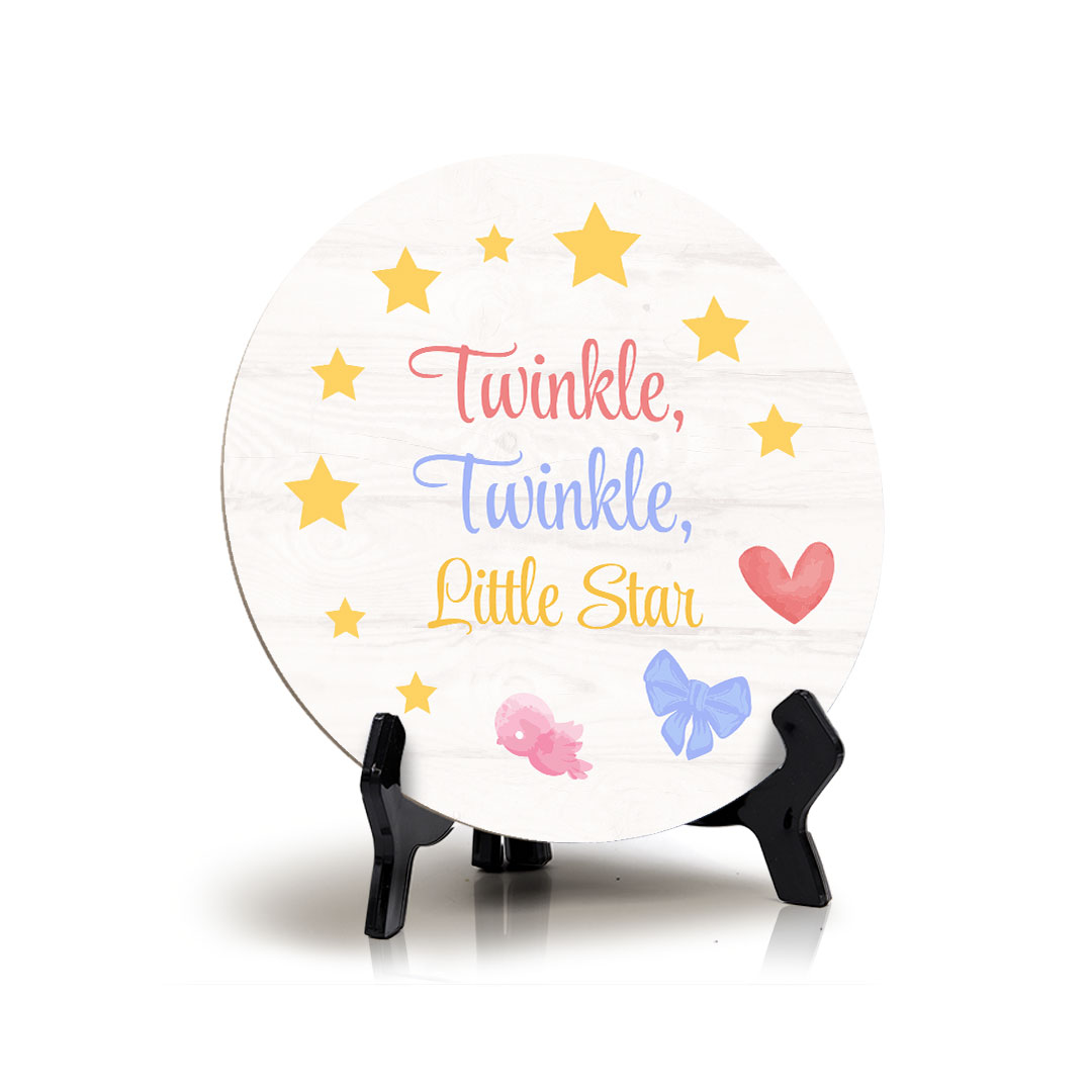 Signs ByLITA Baby Shower Decoration Circle Table Signs | Baby Party Signs - Picture 12 of 83