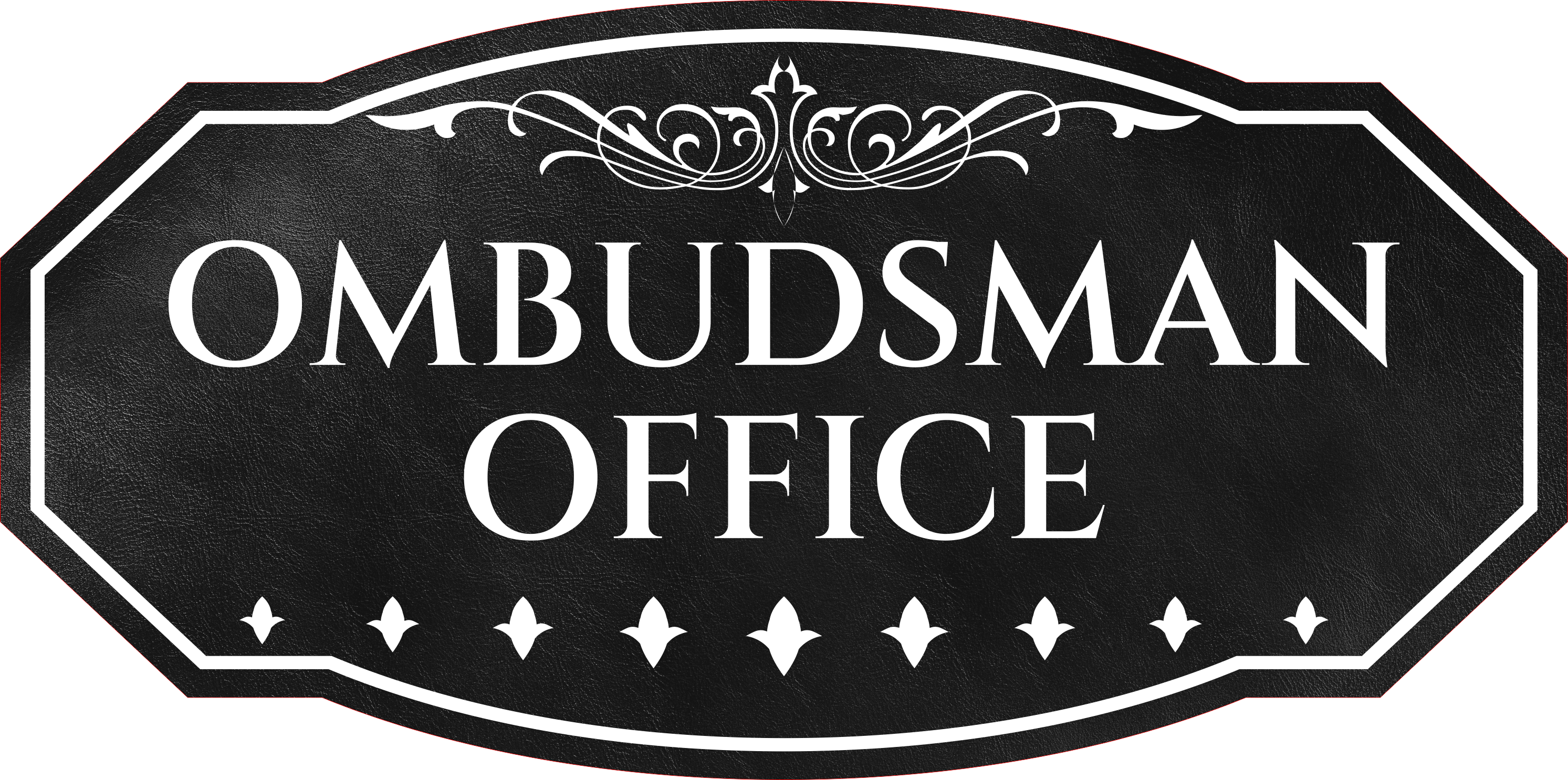 Victorian Plus Ombudsman Office Wall or Door Sign | Legal and Courtroom