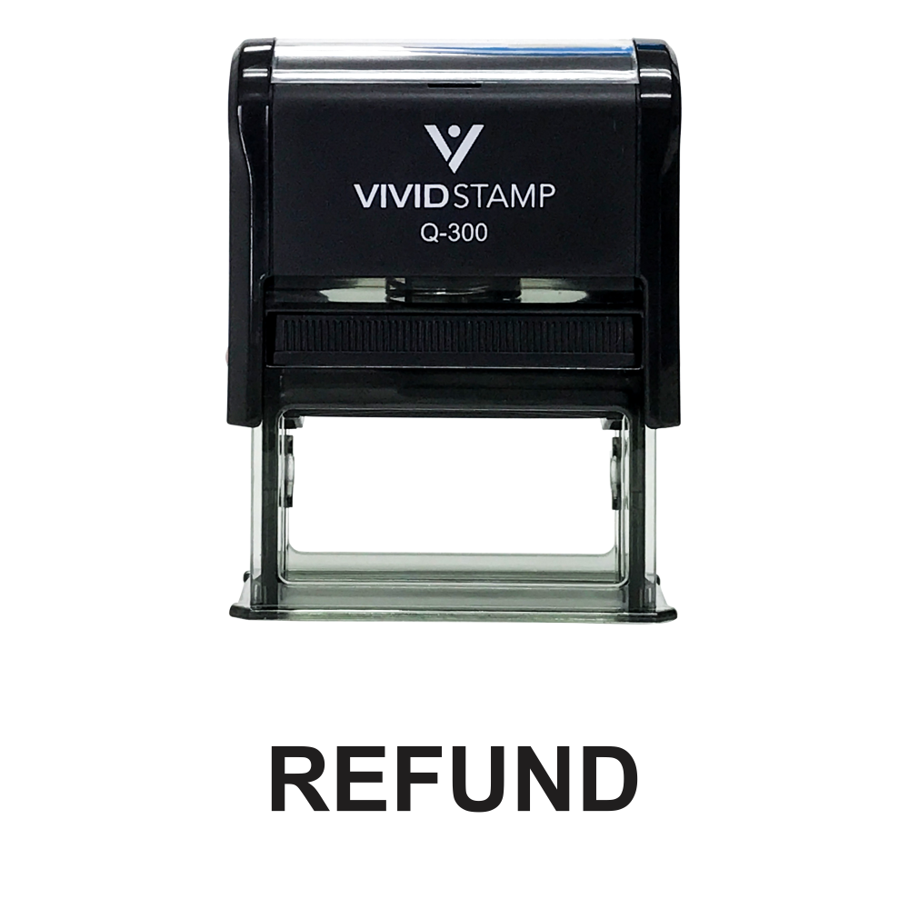 REFUND Self Inking Rubber Stamp eBay