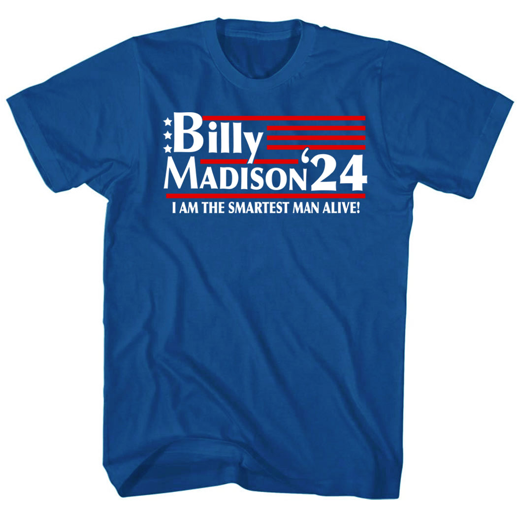 Billy Madison 2024 Campaign Election T-Shirt - Picture 2 of 3