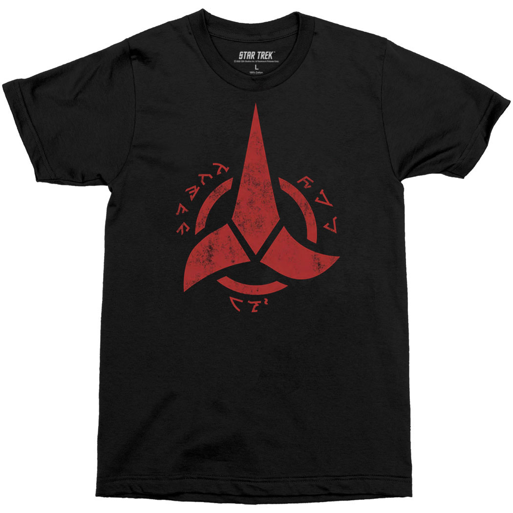 T-Shirt Star Trek Klingonisches Reich Logo - Bild 7 von 7