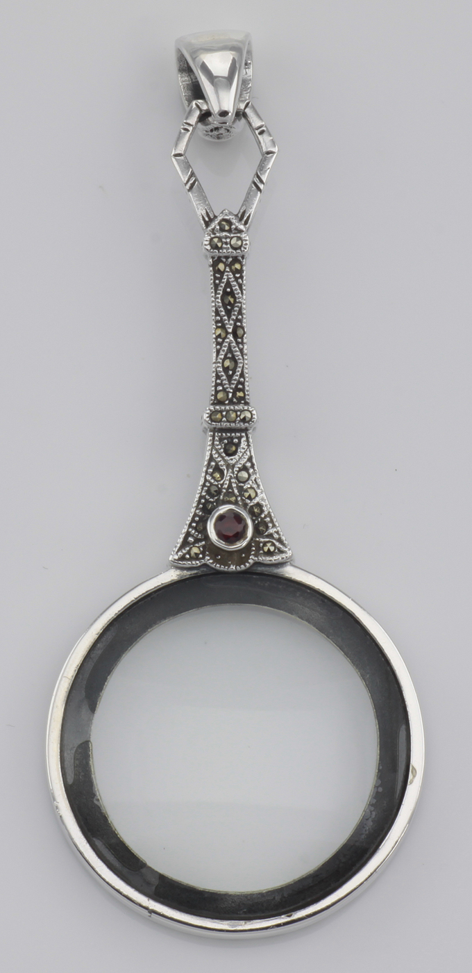 Sterling Silver Magnifying Glass 