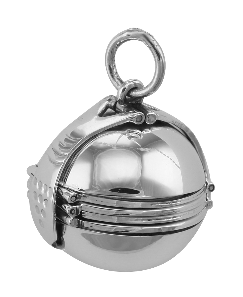 Sterling Silver 6 Photo Ball Locket Pendant Sterling Silver 6 Photo Ball Locket Pendant