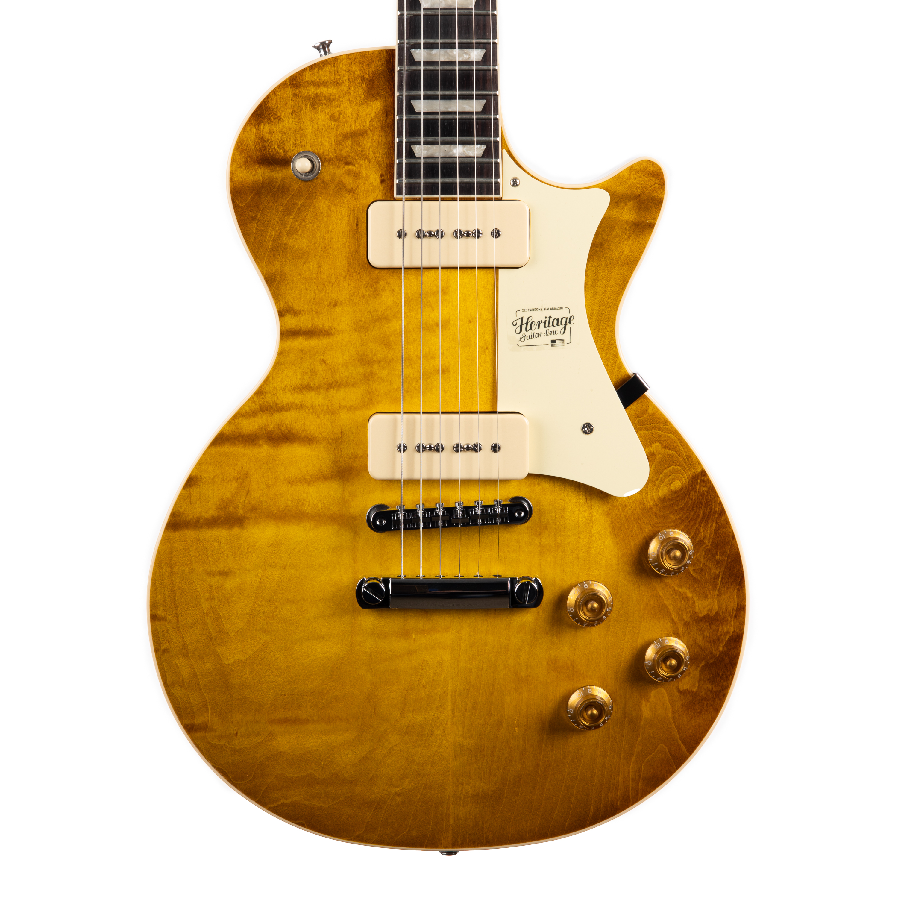 Heritage H-150 P90 Standard II - Dirty Lemon Burst