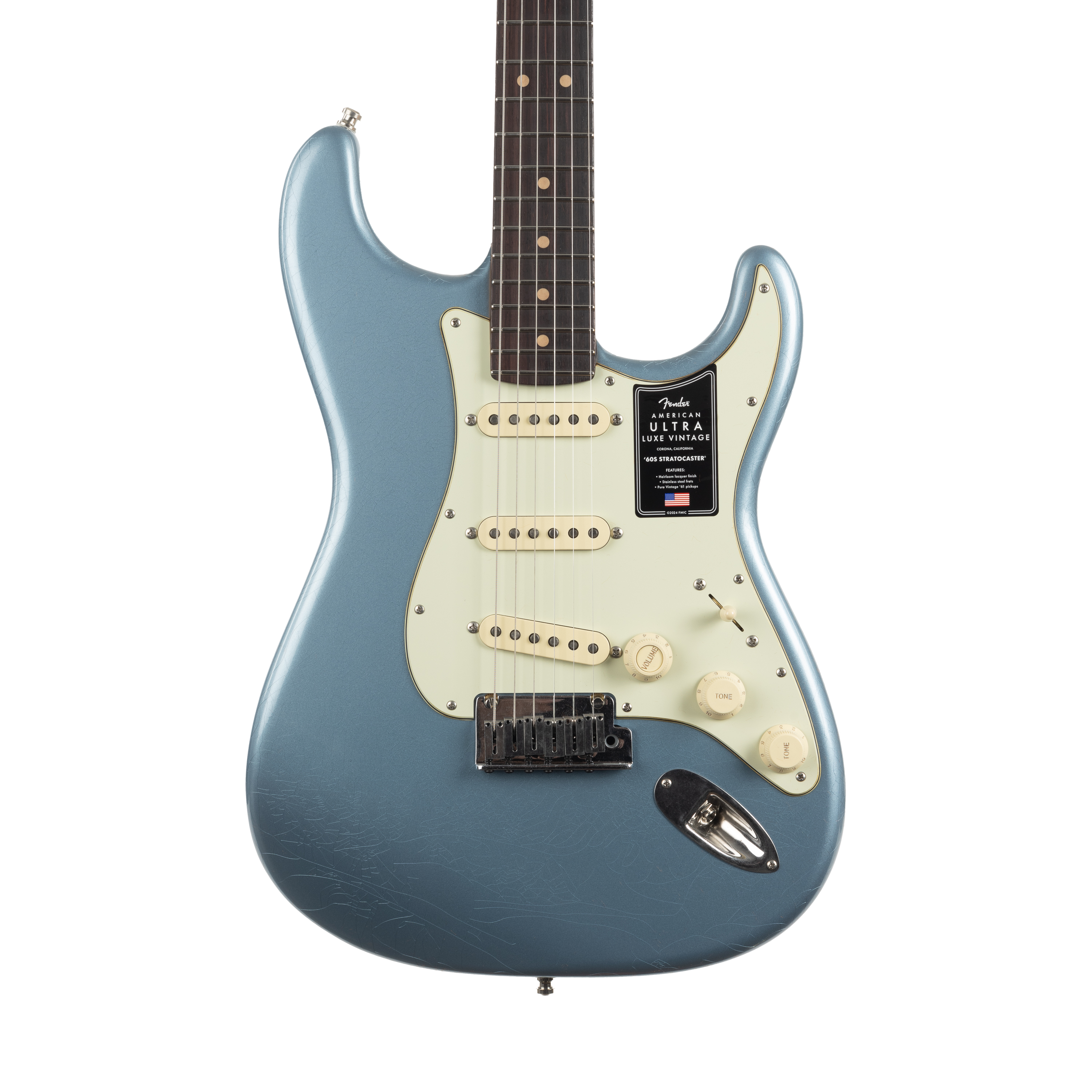 Fender American Ultra Luxe Vintage '60s Stratocaster - Ice