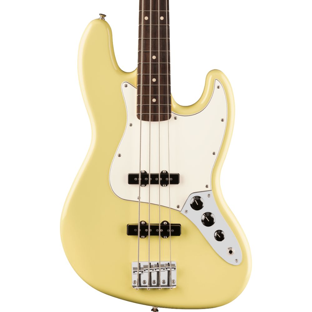 Used Fender Player II Jazz Bass Rosewood - Hialeah Yellow | eBay