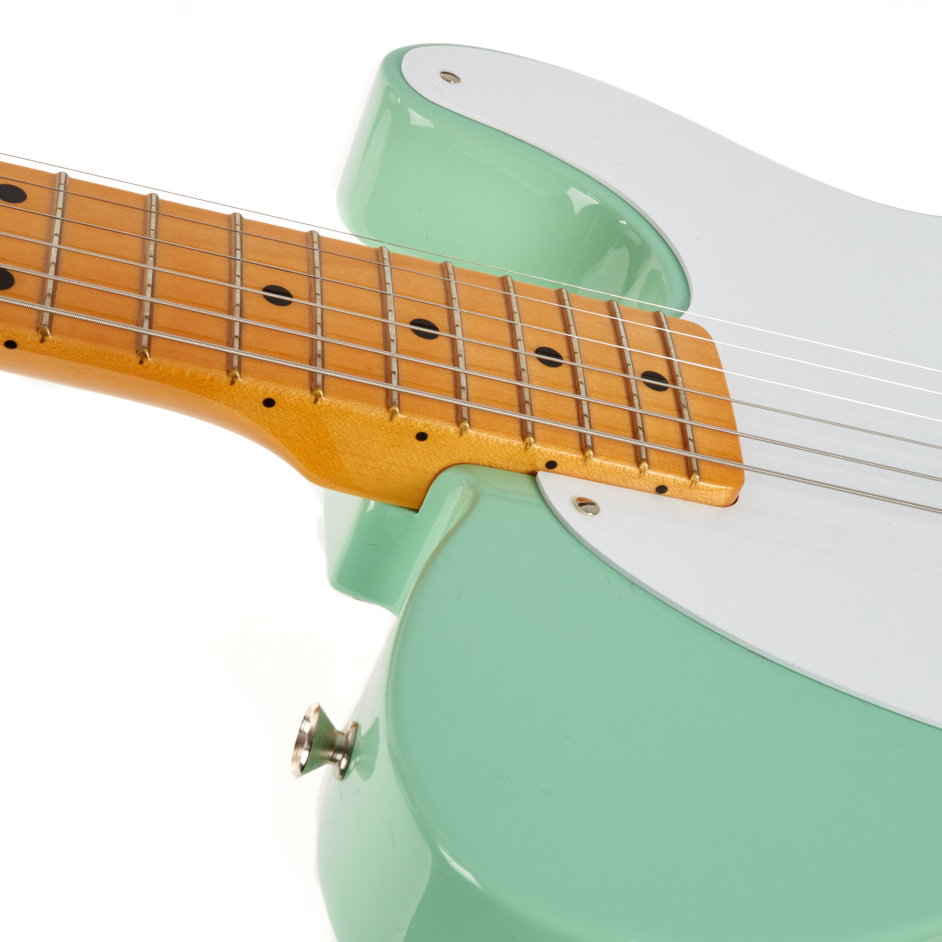 Fender 70th Anniversary Esquire Maple Surf Green Demo 885978387960 eBay