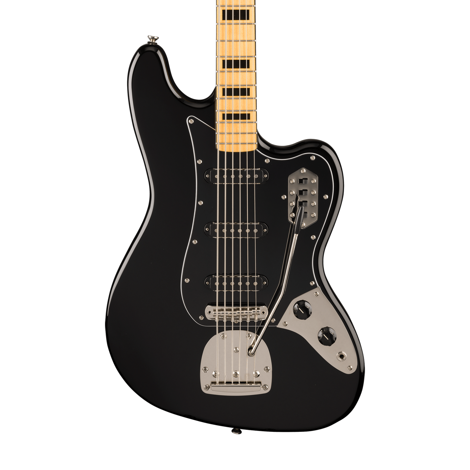ベース Squier by Fender Classic Vibe Bass VI Squier Classic Vibe Bass VI Guitar Black | Guitar Center
