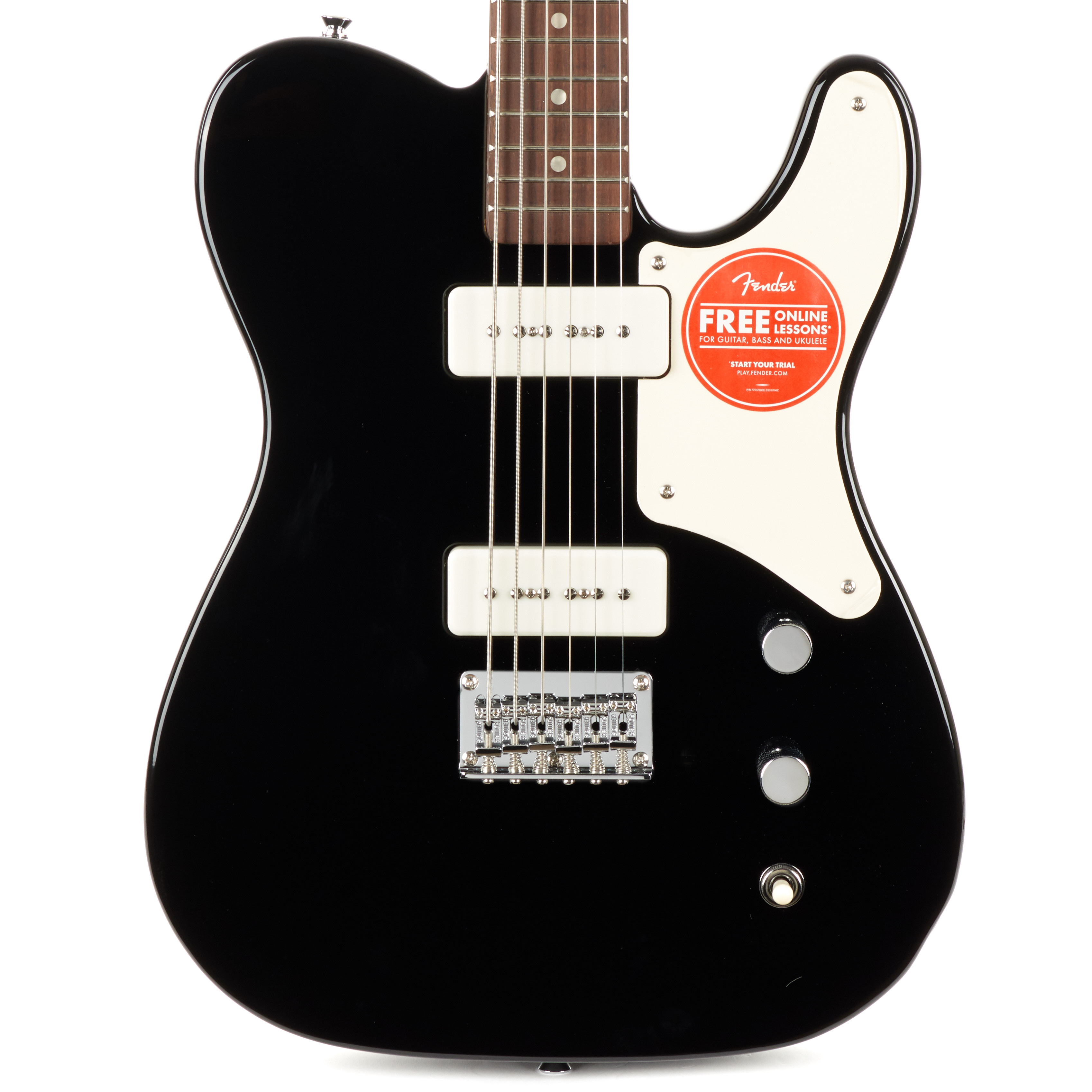 Fender Squier Paranormal Baritone Cabronita Telecaster Laurel Black