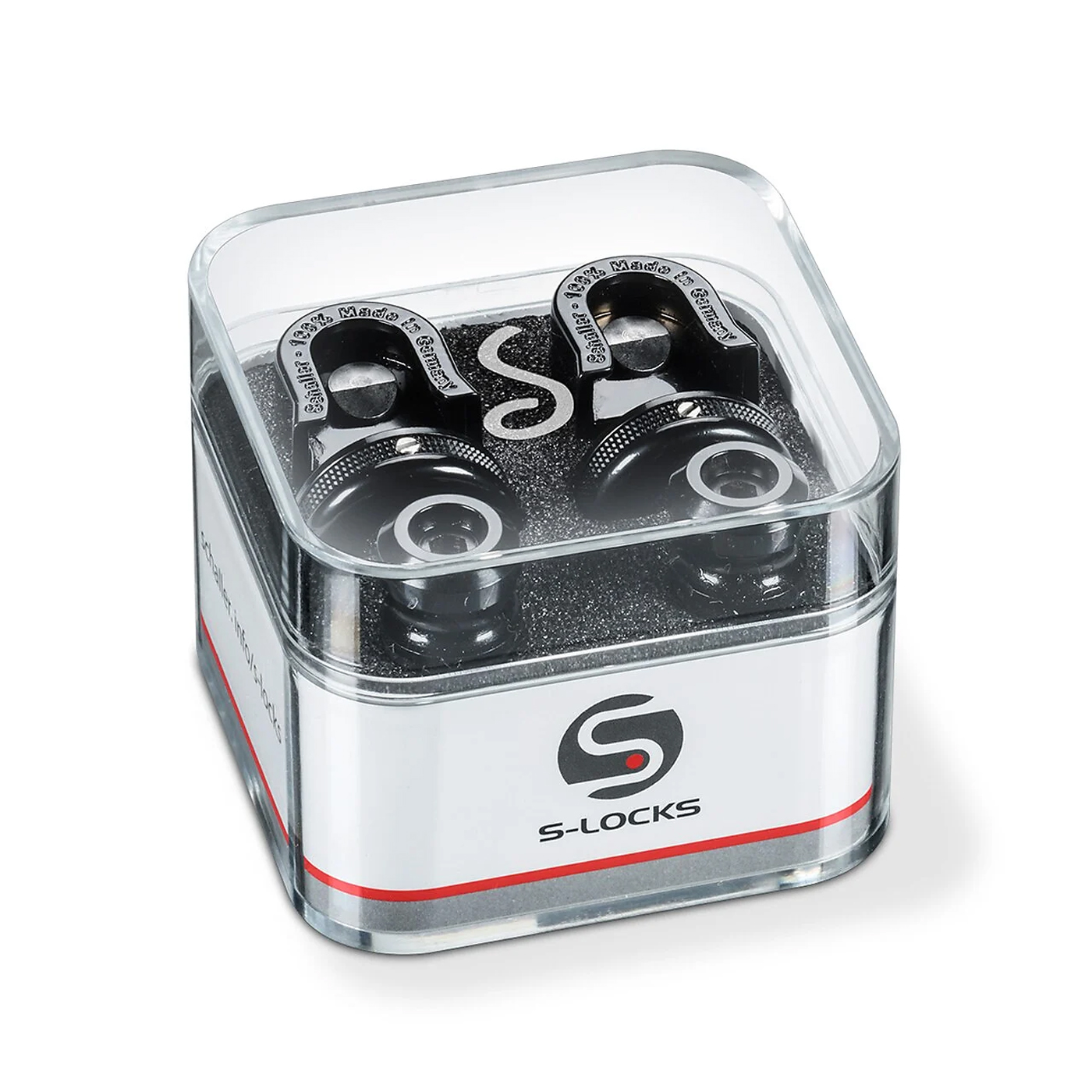 Schaller SLocks Strap Lock System in Black Chrome eBay