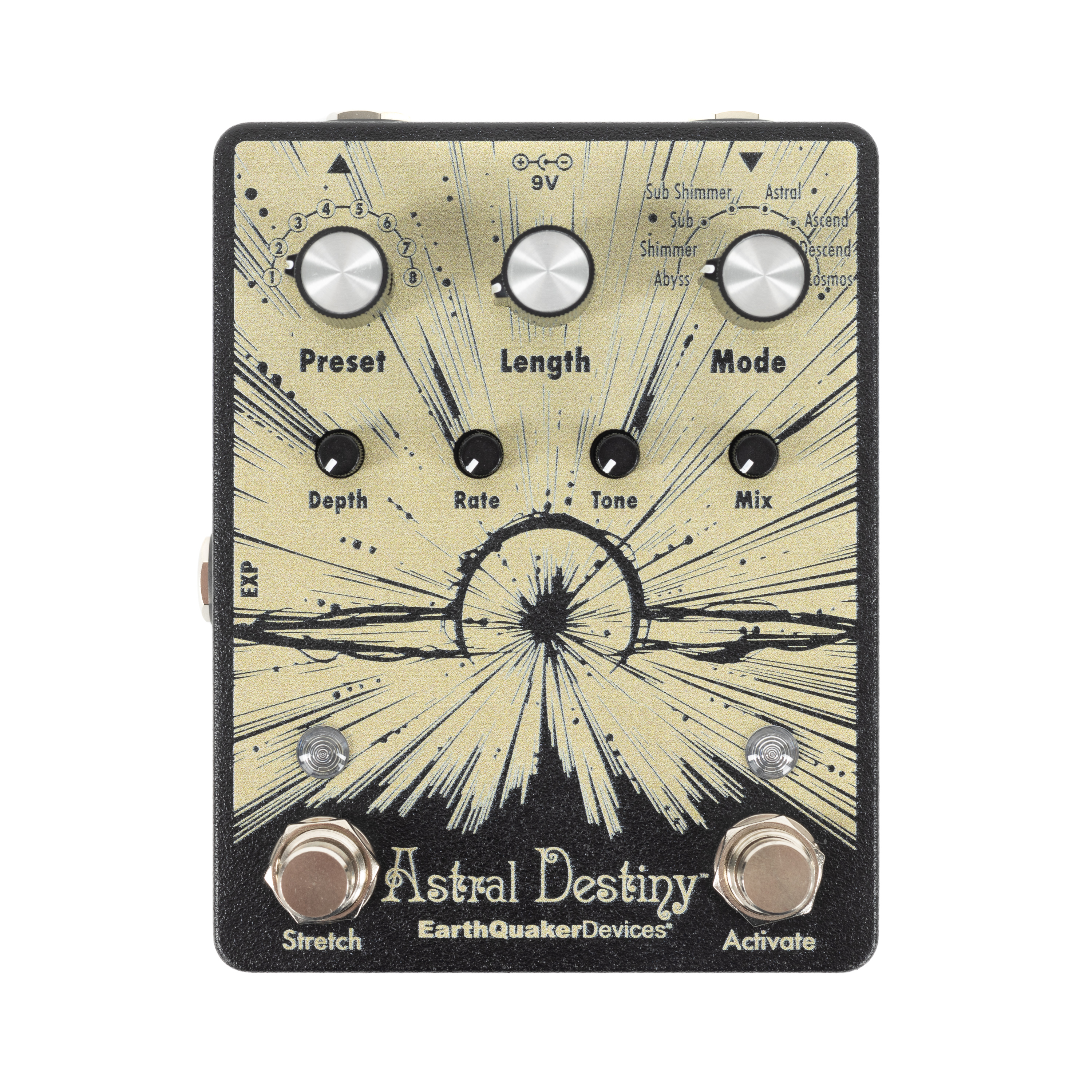 Earthquaker Devices Astral Destiny Octave Reverb - Limited Black