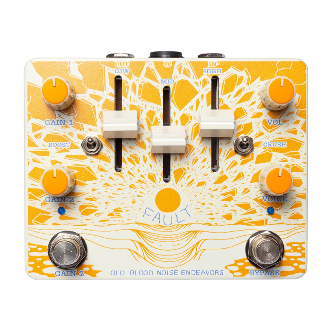 Old Blood Noise Endeavors Fault V2 Overdrive & Distortion Pedal | eBay