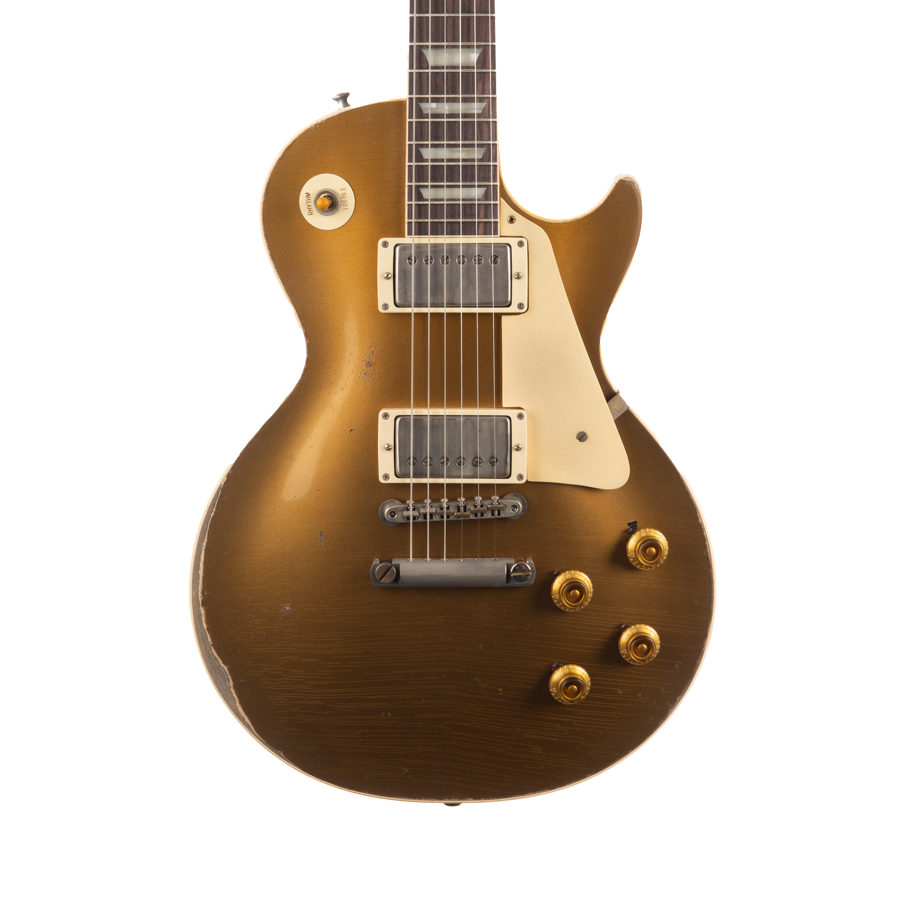 ギター Gibson Custom Shop 1957 Les Paul Goldtop Gibson Custom Shop 1957 Les Paul Goldtop Reissue - vos