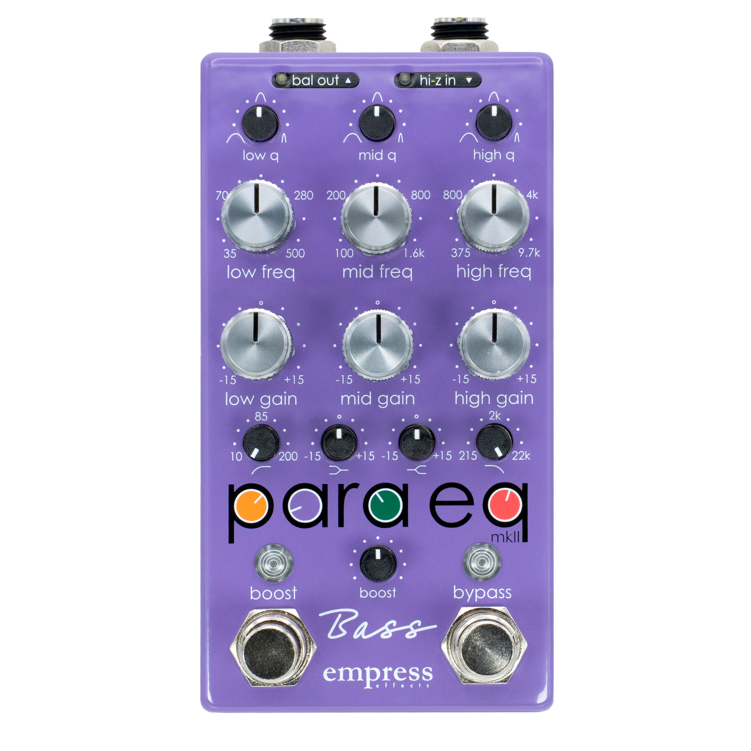 Empress ParaEq MKII Bass Parametric EQ Pedal | eBay
