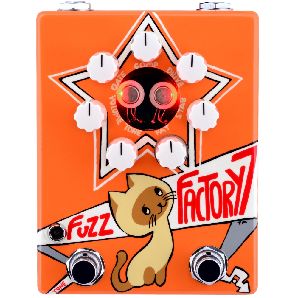FUZZ FACTORY clone... Naked (LED青) ZVEX Fuzz Factory : r/diypedals