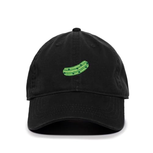 Pickle Cucumber Embroidered Baseball Cap Cotton Adjustable Dad Hat