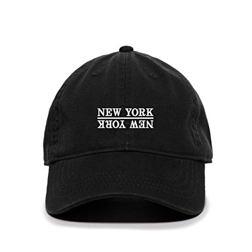 New York Baseball Cap Embroidered Cotton Adjustable Dad Hat - Picture 2 of 19