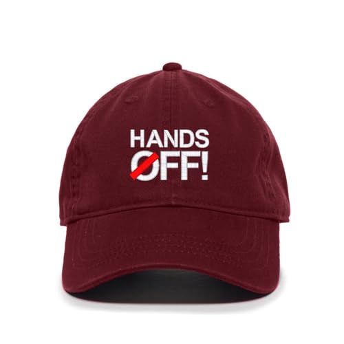 Hands Off Save Democracy Anti 47 Embroidered Baseball Cap Adjustable Dad Hat - Picture 3 of 19