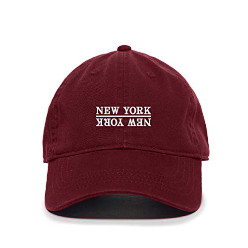 New York Baseball Cap Embroidered Cotton Adjustable Dad Hat - Picture 3 of 19