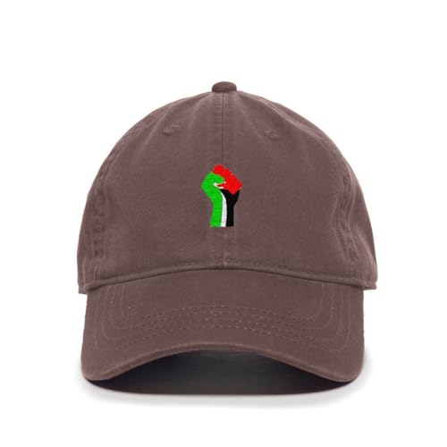 Palestine Fist Free Palestine Embroidered Baseball Cap Cotton Adjustable Dad Hat - Picture 4 of 19