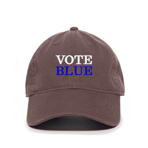 Vote Blue Election Democrats Embroidered Baseball Cap Adjustable Dad Hat - Picture 4 of 19