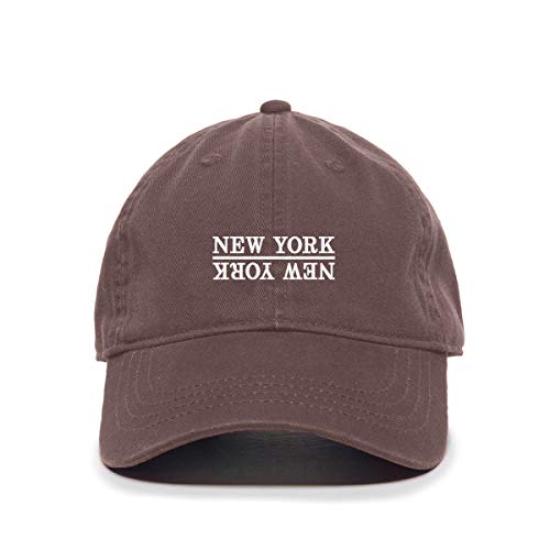 New York Baseball Cap Embroidered Cotton Adjustable Dad Hat - Picture 4 of 19