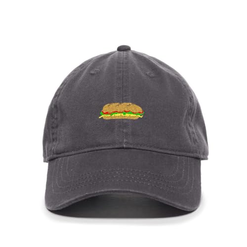 Sandwich Embroidered Baseball Cap Cotton Adjustable Dad Hat - Bild 5 von 19