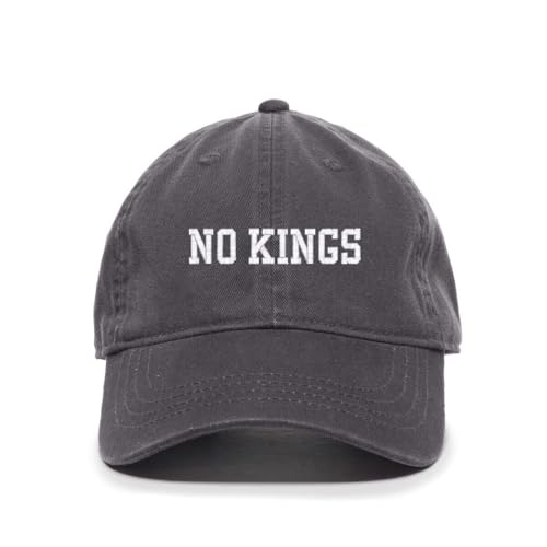 No Kings Democrats Anti Republican Embroidered Baseball Cap Adjustable Dad Hat - Picture 5 of 16