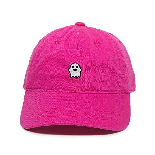 Ghost Baseball Cap Embroidered Cotton Adjustable Dad Hat - Picture 5 of 18