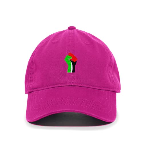 Palestine Fist Free Palestine Embroidered Baseball Cap Cotton Adjustable Dad Hat - Picture 6 of 19