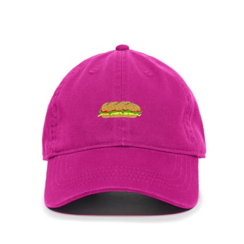 Sandwich Embroidered Baseball Cap Cotton Adjustable Dad Hat - Bild 6 von 19