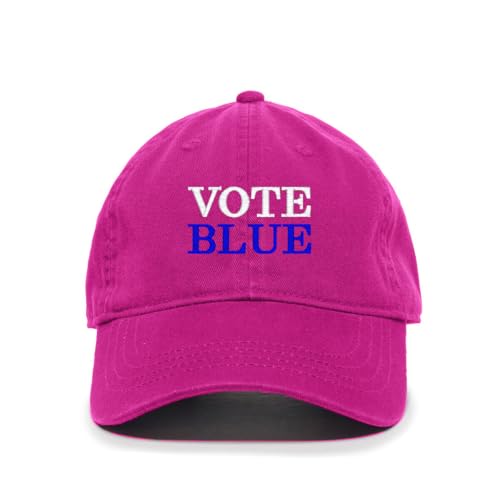 Vote Blue Election Democrats Embroidered Baseball Cap Adjustable Dad Hat - Picture 6 of 19