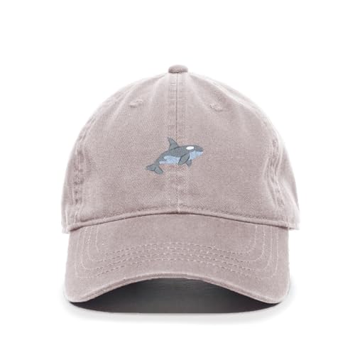 Killer Whale Embroidered Baseball Cap Cotton Adjustable Dad Hat - Picture 7 of 19