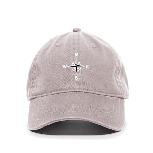 Compass Point Hat Compass Embroidered Baseball Cap Cotton Adjustable Dad Hat | eBay