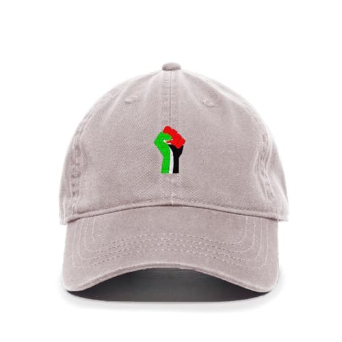 Palestine Fist Free Palestine Embroidered Baseball Cap Cotton Adjustable Dad Hat - Picture 7 of 19