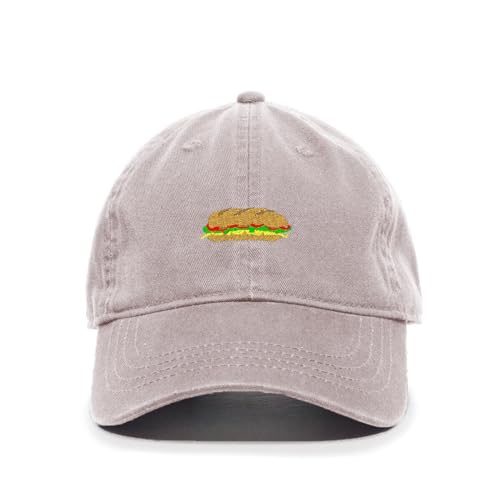 Sandwich Embroidered Baseball Cap Cotton Adjustable Dad Hat - Bild 7 von 19