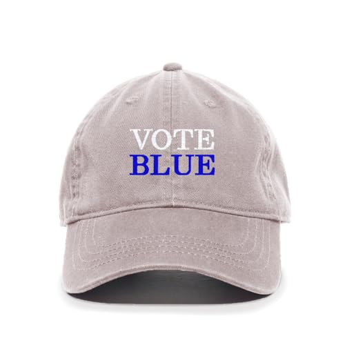 Vote Blue Election Democrats Embroidered Baseball Cap Adjustable Dad Hat - Picture 7 of 19