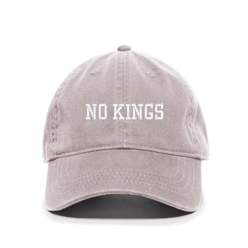 No Kings Democrats Anti Republican Embroidered Baseball Cap Adjustable Dad Hat - Picture 7 of 16