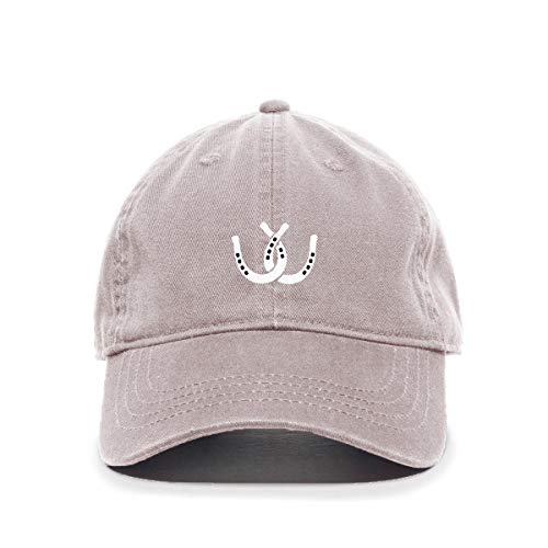 Horse Shoes Baseball Cap Embroidered Cotton Adjustable Dad Hat - Picture 7 of 19