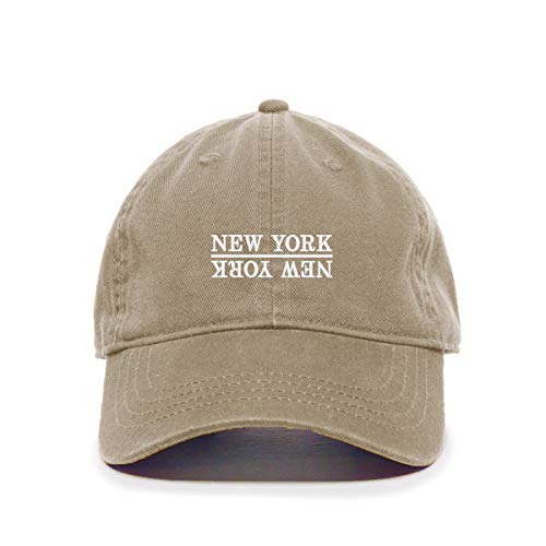 New York Baseball Cap Embroidered Cotton Adjustable Dad Hat - Picture 8 of 19