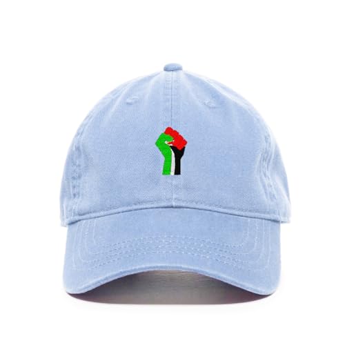 Palestine Fist Free Palestine Embroidered Baseball Cap Cotton Adjustable Dad Hat - Picture 9 of 19