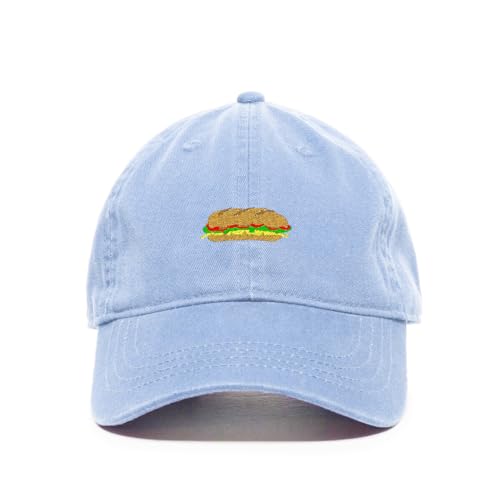 Sandwich Embroidered Baseball Cap Cotton Adjustable Dad Hat - Bild 9 von 19