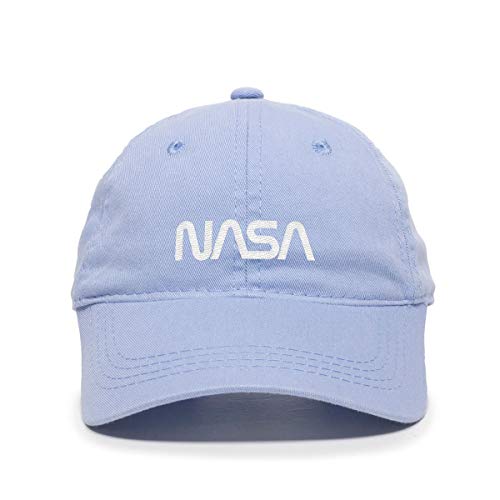Retro NASA Logo Baseball Cap bestickt Baumwolle verstellbar Papa Mütze - Bild 9 von 19